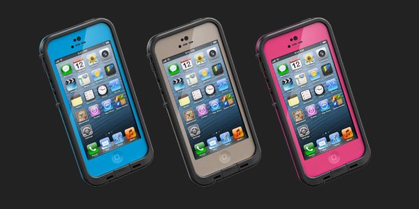 Lifeproof iPhone 5 cases in a variety of colours from NAR Design