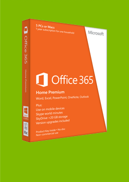 Office365 Home Premium now available from NAR Design